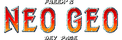 AJ/freem's Neo-Geo Development Page